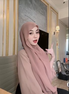 Viral Tiktokers Hijab evaanur Vcs Remas Susu Main Lidah