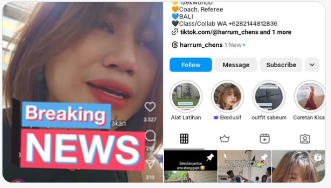 Heboh! Video Pribadi Harrum Chens Disebar Eks Suami Isinya Bikin Panas!